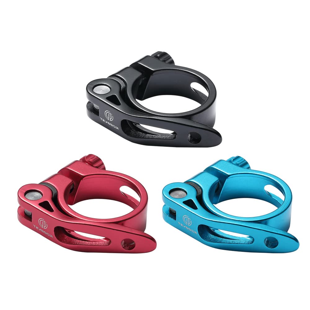 Amazon.com : Teyssor Bicycle Seatpost Clamp,Aluminium Alloy Bike